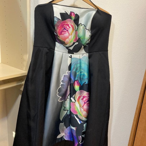 City Chic Dresses & Skirts - FLASH SALE: City Chic Water Color Strapless Dress